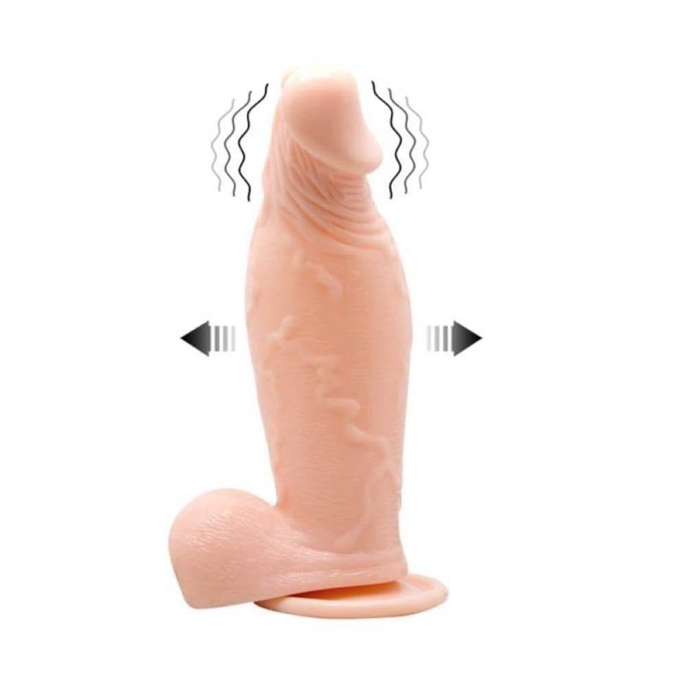 Dildo Realistico Gonfiabile e Vibrante - 3