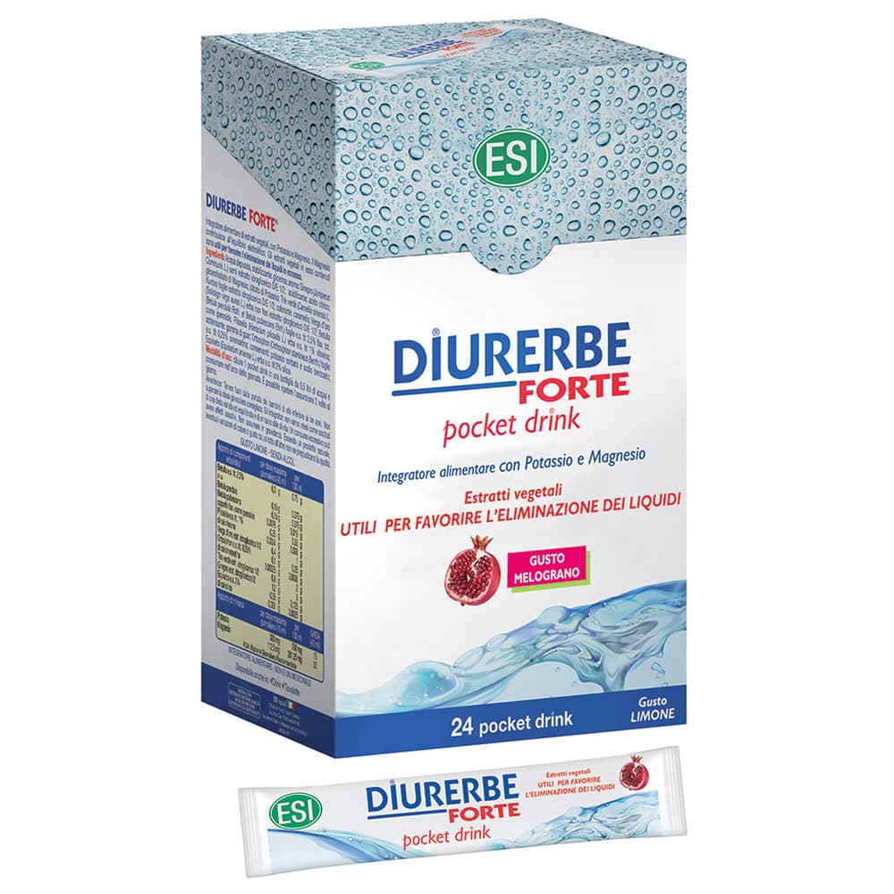 Diurerbe Forte 24 pocket - Drink Melograno - 2
