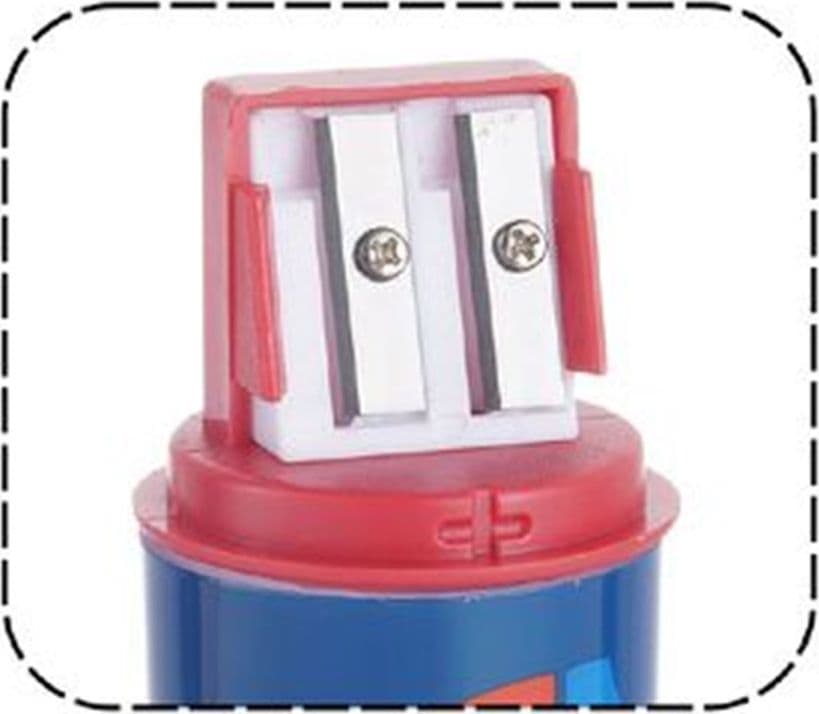 TEMPERAMATITE ROTONDO A 2 FORI MINNIE CON SERBATOIO PER SCUOLA CASA BAMBINE 961204 - 3