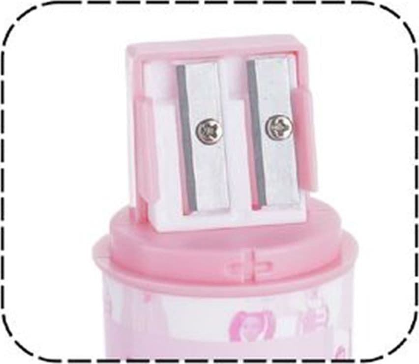TEMPERAMATITE ROTONDO A 2 FORI BARBIE CON SERBATOIO PER SCUOLA CASA BAMBINE 961174 - 3