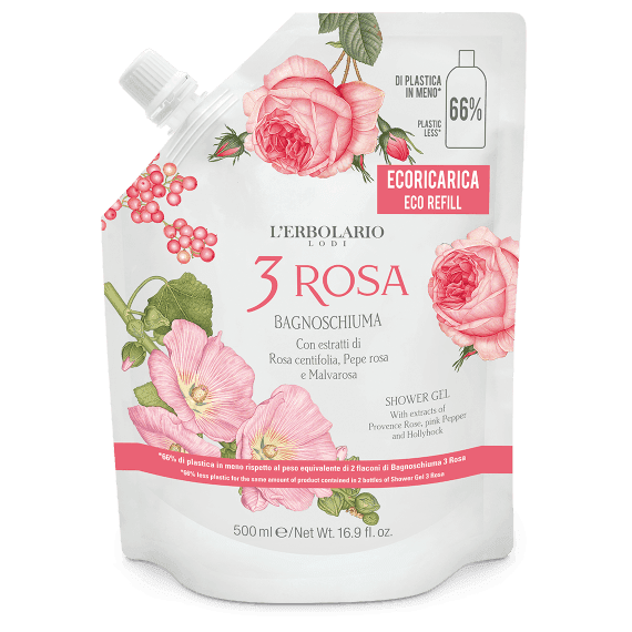 Ecoricarica Bagnoschiuma 3 Rosa - 2