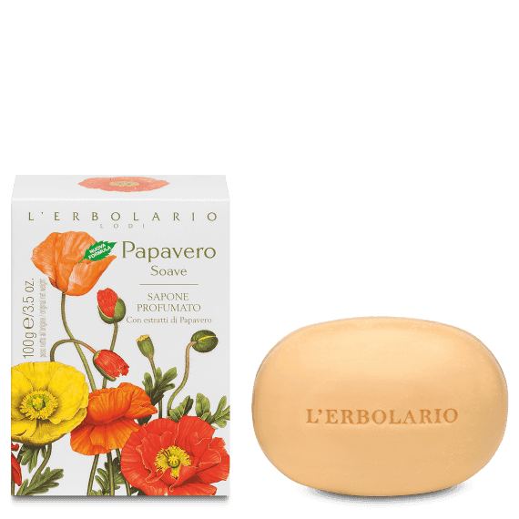 Sapone Profumato Papavero Soave 100g - 2
