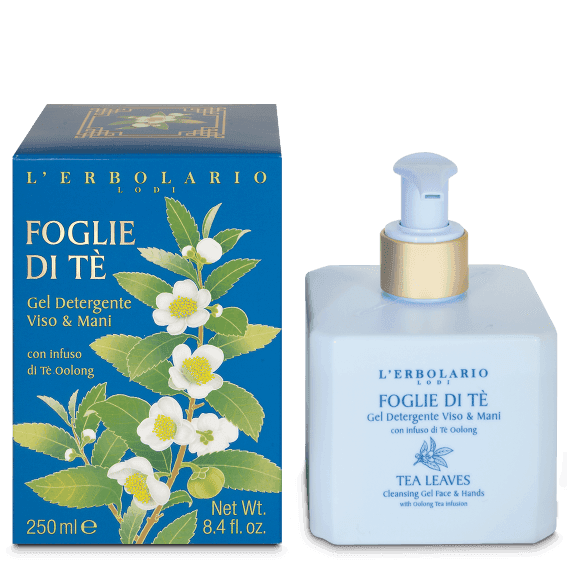 Gel Detergente Viso &amp; Mani Foglie di Tè