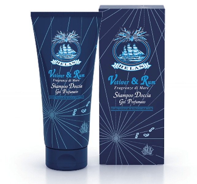 VETIVER & RUM-Shampoo Doccia Gel Profumato