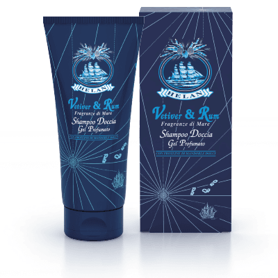 VETIVER &amp; RUM-Shampoo Doccia Gel Profumato - 2