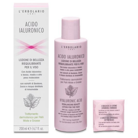 Lozione per Pelli Miste e Grasse Acido Ialuronico 200ml - 2