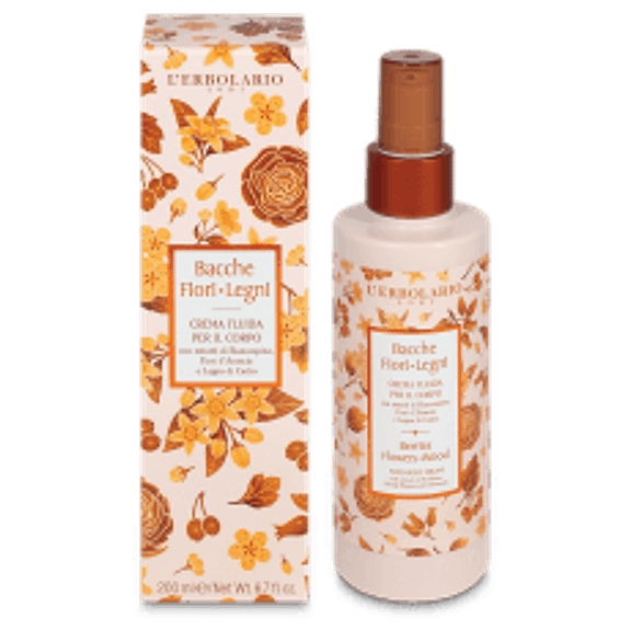 Crema Fluida per il Corpo Bacche Fiori Legni