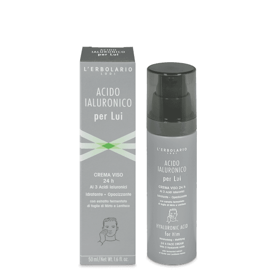 Crema Viso Acido Ialuronico per Lui - 2