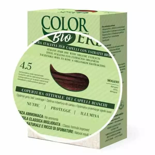 Tintura COLOR ERBE Bio Mogano (4.5) - 2