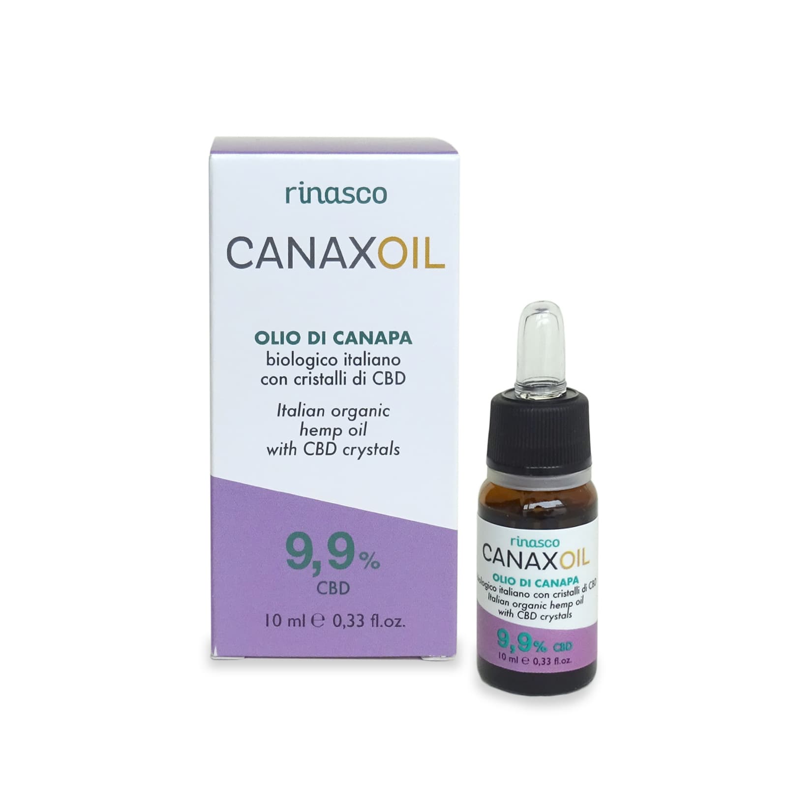 Rinasco Olio di Semi di Canapa Bio – Gocce 10ml - 2