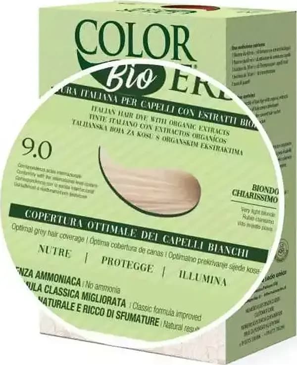 Tintura COLOR ERBE Bio Biondo Chiarissimo (9.0) - 2
