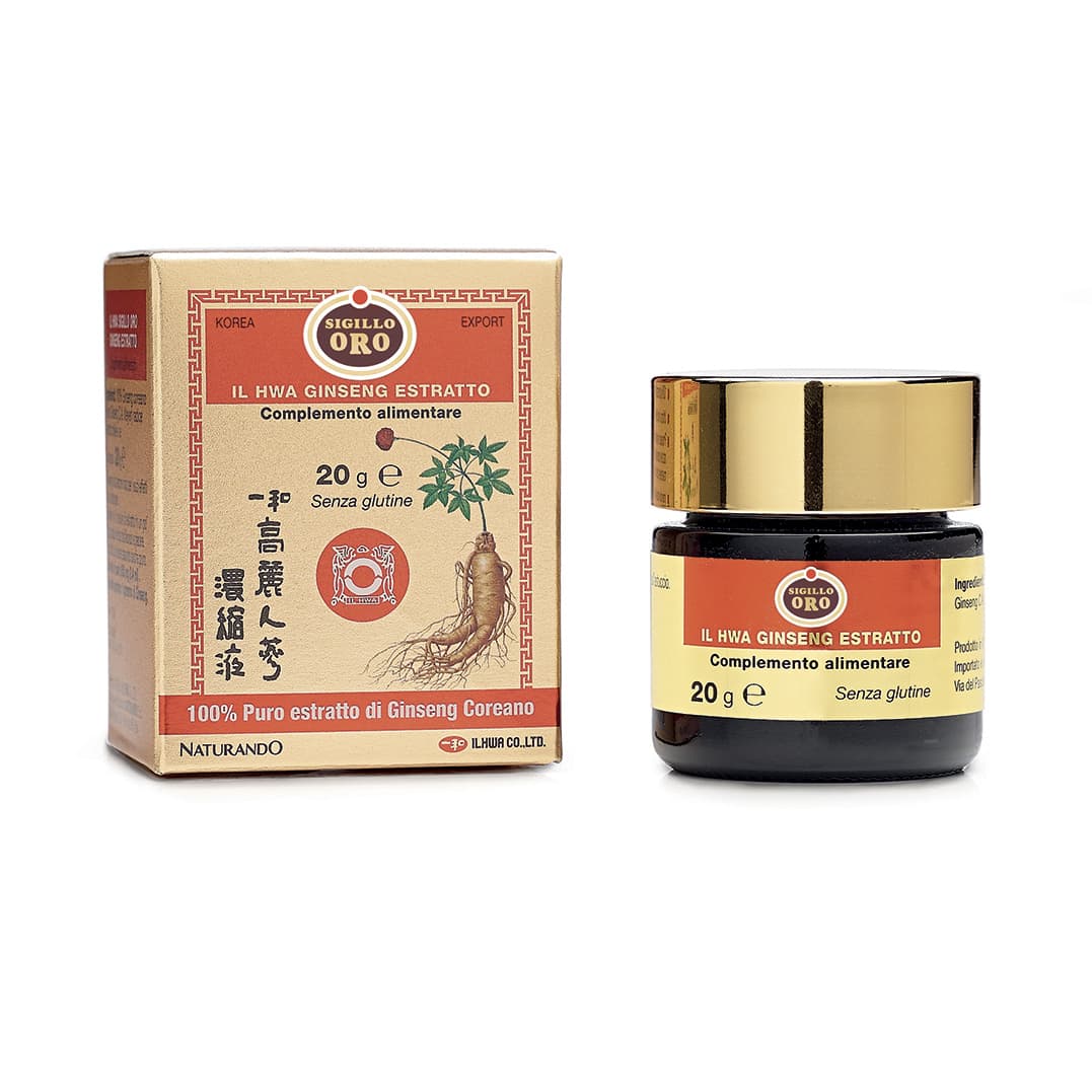 Ginseng Sigillo Oro 20g Puro estratto molle - 2