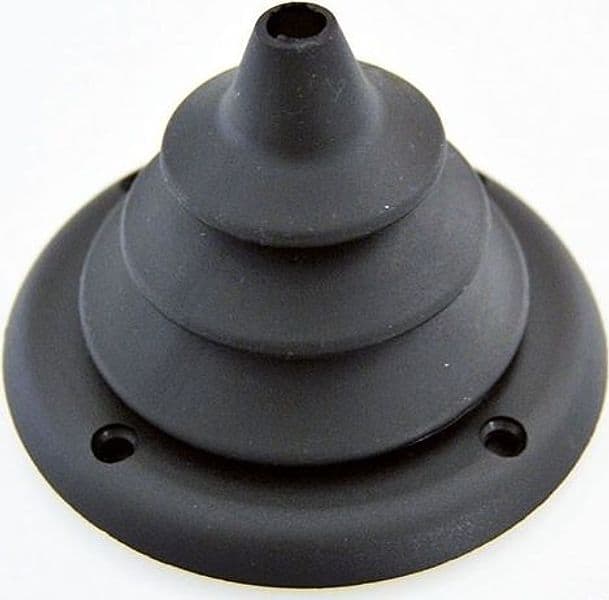 SOFFIETTO NERO CON FLANGIA - FORO Ø 12 X 105 - 3