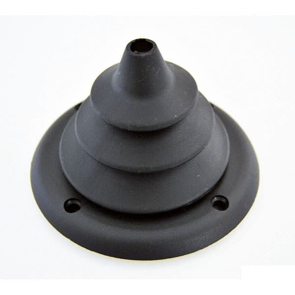 SOFFIETTO NERO CON FLANGIA - FORO Ø 12 X 105 - 3