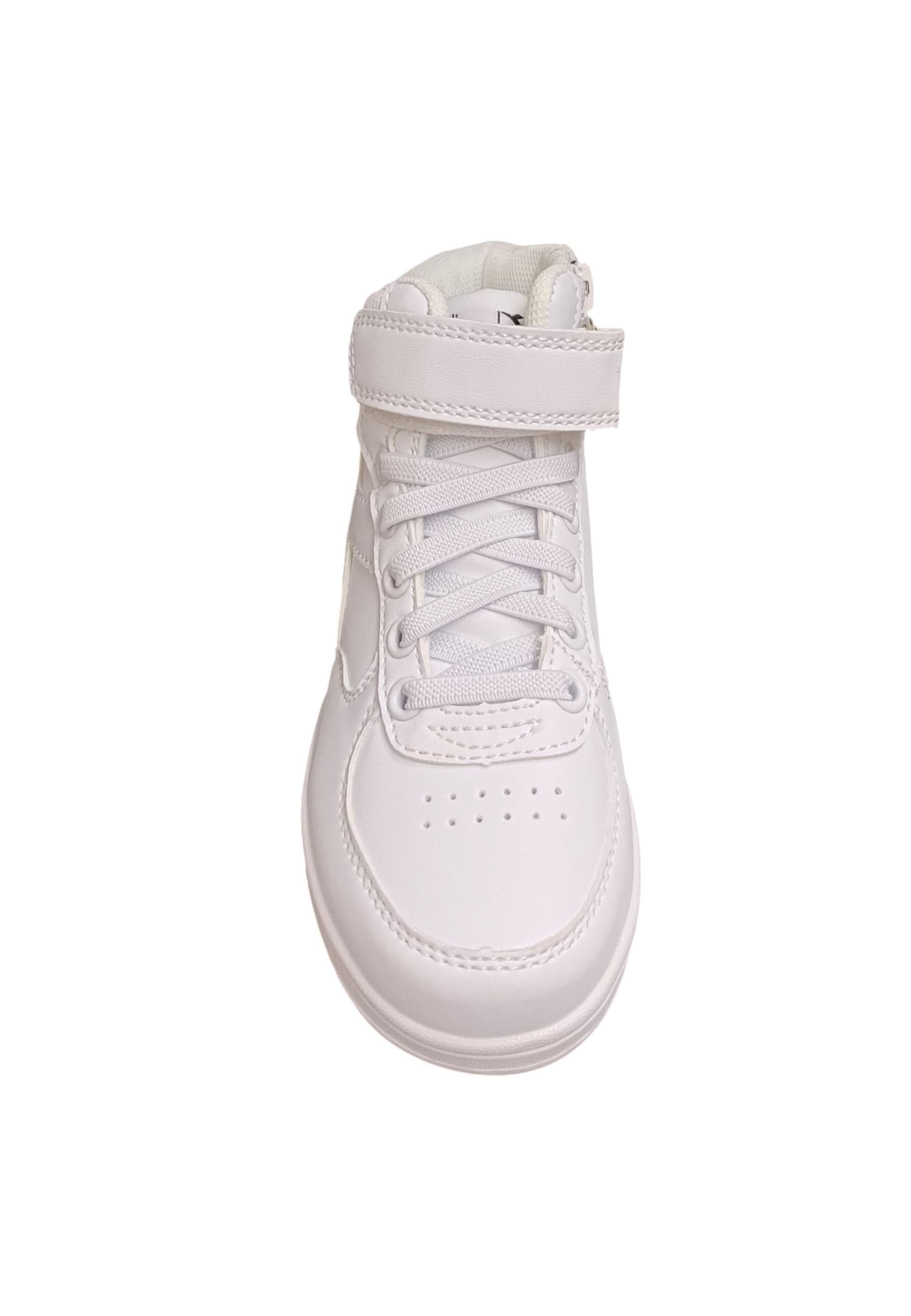 Scarpe sneakers Bambini e ragazzi Diadora RAPTOR  bianco laccio elastico e velcro in Ballerine Scarpetteria Gica - Trani, commercioVirtuoso.it