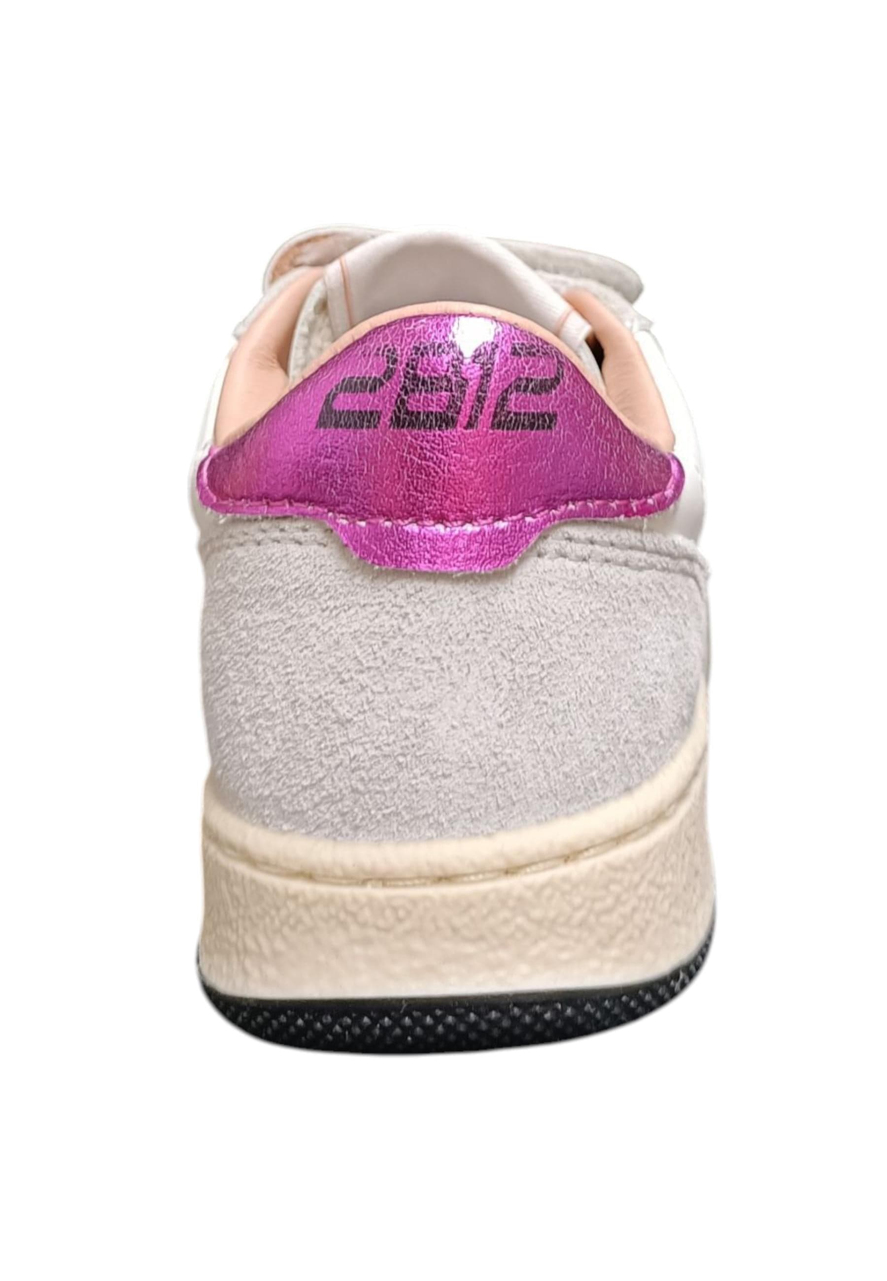 Scarpe sneakers Bambine e ragazze 2B12 BABYMINI PLAY bianco-grigio-fuxja velcro in Ballerine Scarpetteria Gica - Trani, commercioVirtuoso.it