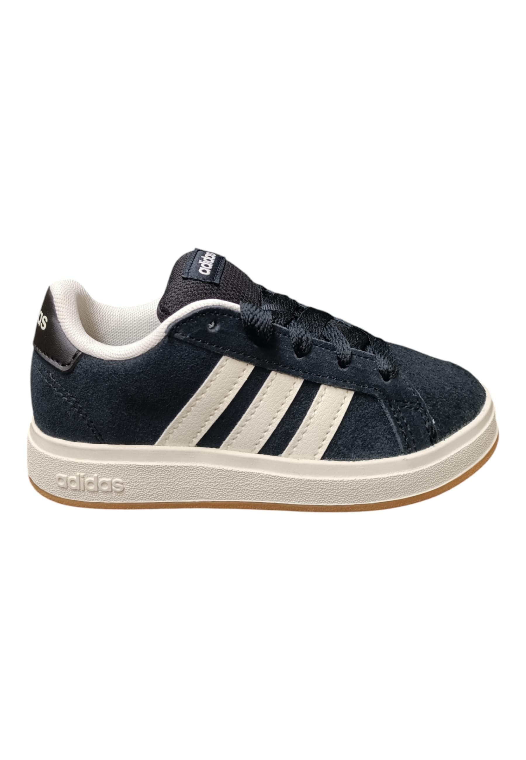 sarpe sneakers Bambini e ragazzi adidas GRAND COURT  nero-bianco laccio in Sneaker casual Scarpetteria Gica - Trani, commercioVirtuoso.it