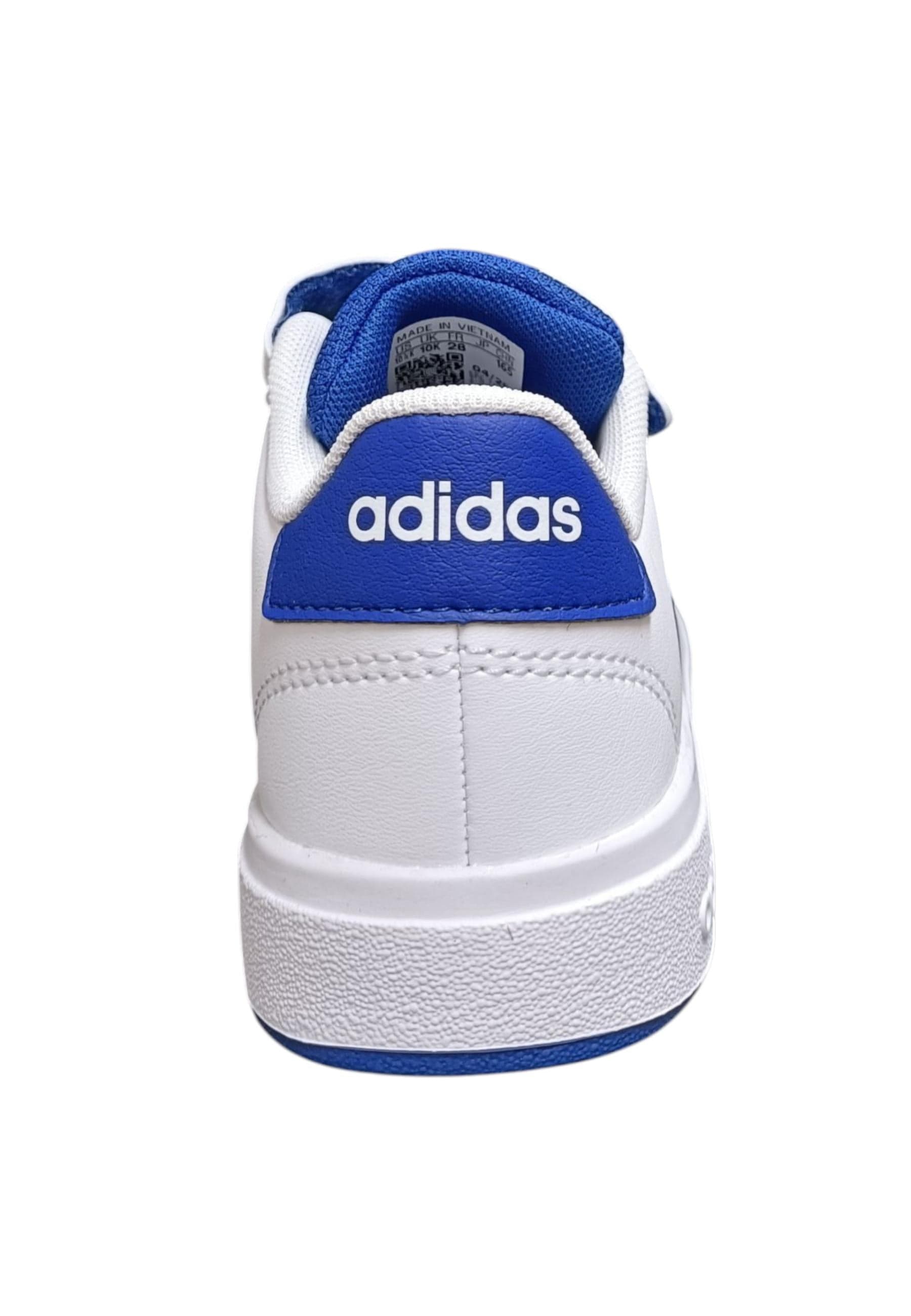 sarpe sneakers Bambini e ragazzi adidas GRAND COURT  bianco laccio elastico e velcro in Sneaker casual Scarpetteria Gica - Trani, commercioVirtuoso.it