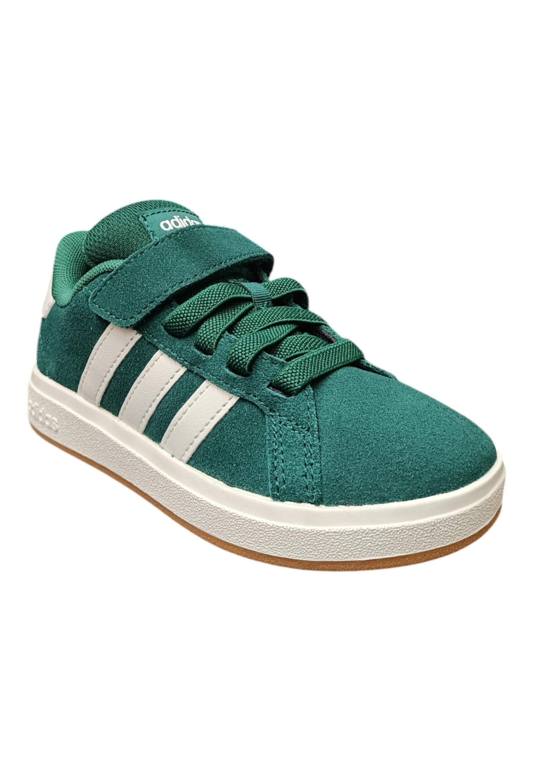 sarpe sneakers Bambini e ragazzi adidas GRAND COURT  verdone-bianco velcro in Sneaker casual Scarpetteria Gica - Trani, commercioVirtuoso.it