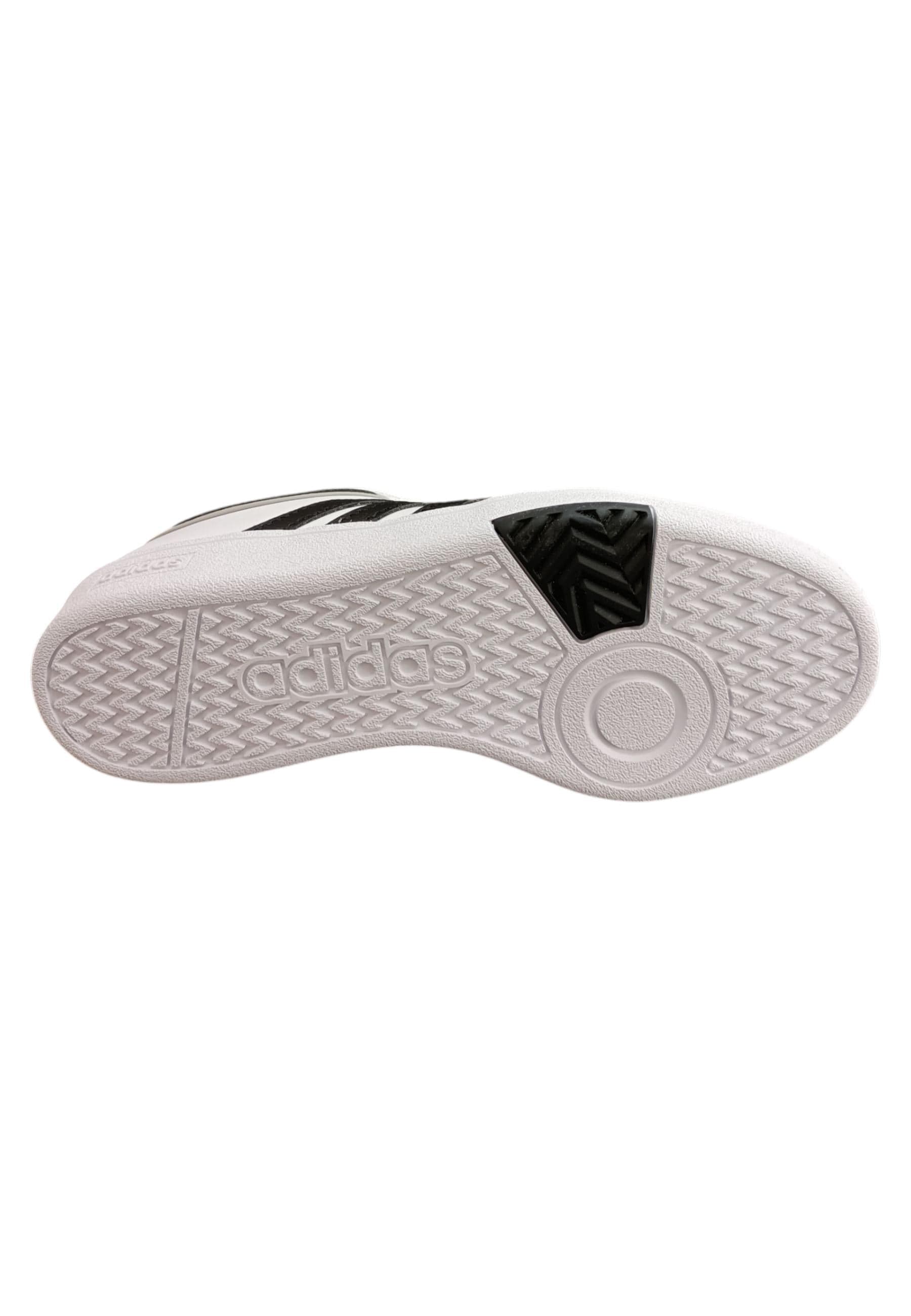 sarpe sneakers Bambini e ragazzi adidas hoops  bianco-nero laccio in Sneaker casual Scarpetteria Gica - Trani, commercioVirtuoso.it