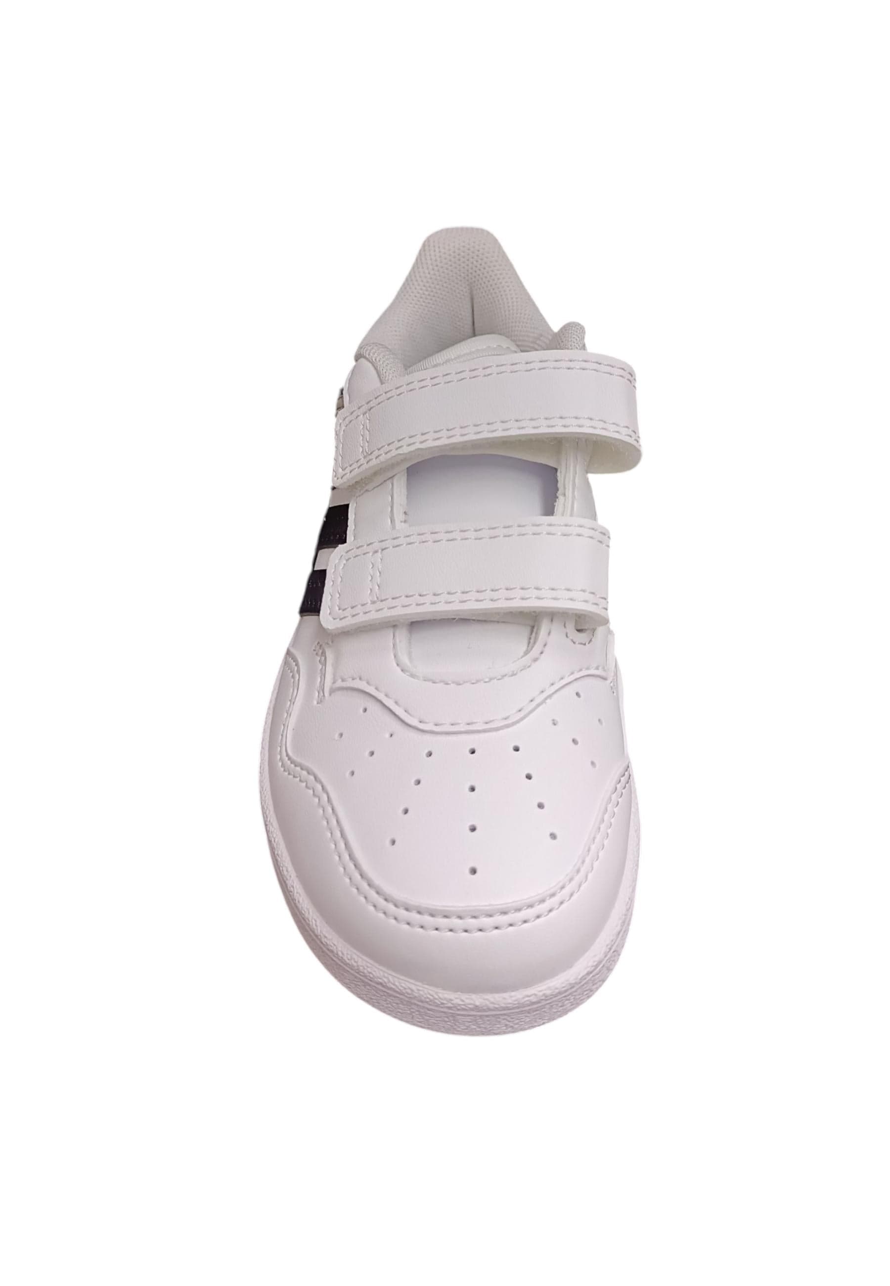 sarpe sneakers Bambini e ragazzi adidas hoops  bianco-nero velcro in Sneaker casual Scarpetteria Gica - Trani, commercioVirtuoso.it