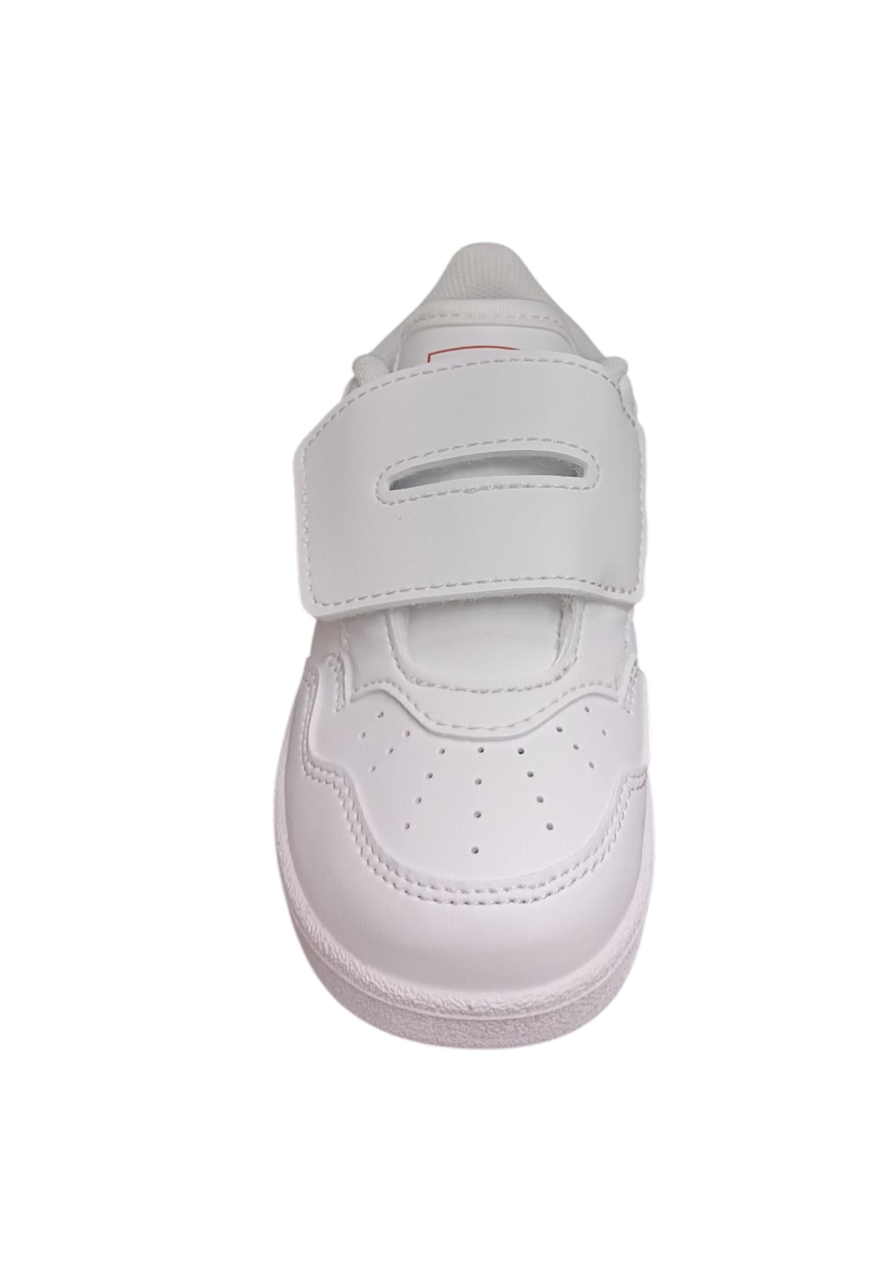 sarpe sneakers Bambini e ragazzi adidas hoops  bianco-blue-rosso velcro in Sneaker casual Scarpetteria Gica - Trani, commercioVirtuoso.it