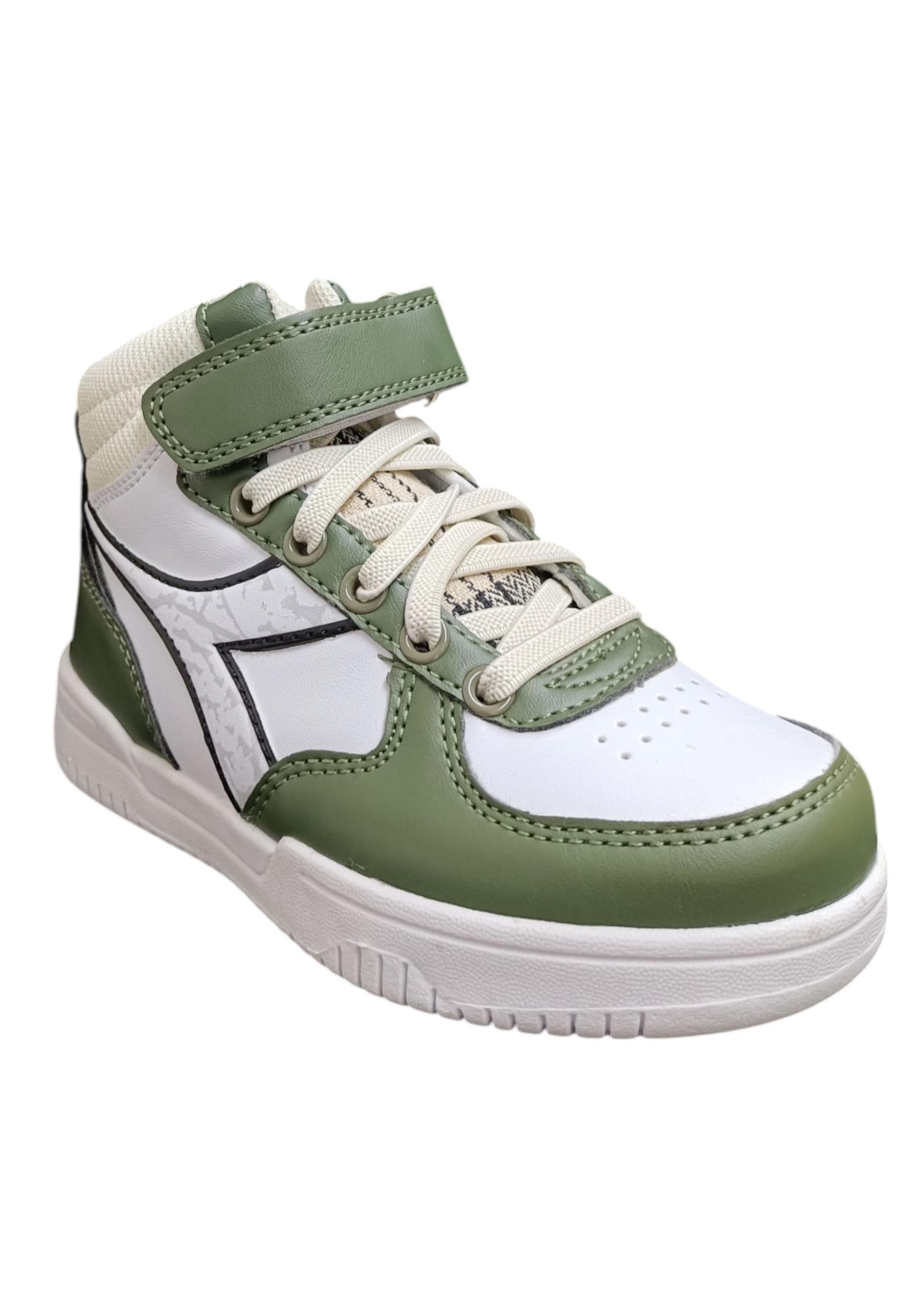 Scarpe sneakers Bambini e ragazzi Diadora RAPTOR  nero-bianco laccio elastico e velcro in Ballerine Scarpetteria Gica - Trani, commercioVirtuoso.it