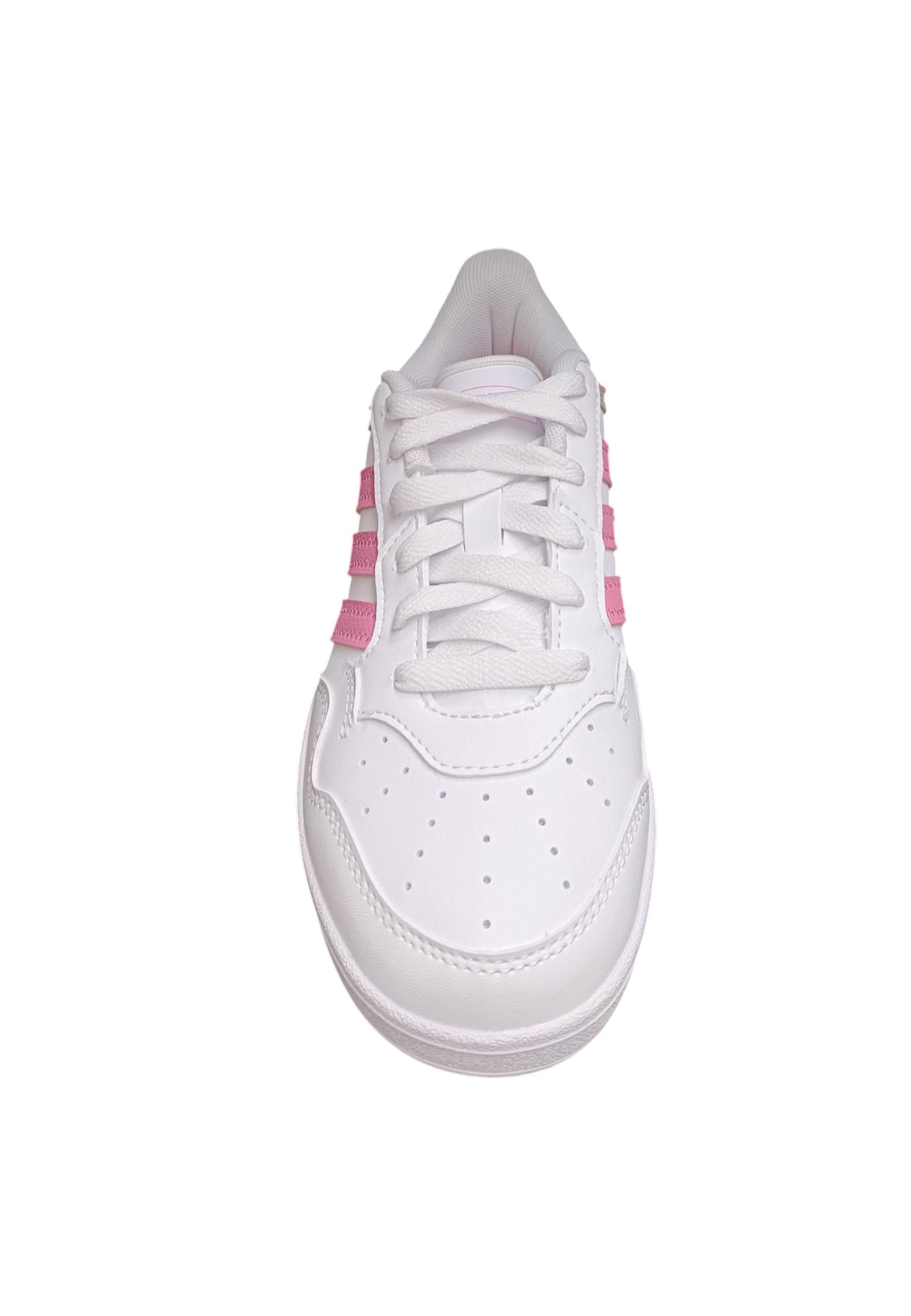sarpe sneakers Bambine e ragazze adidas hoops  bianco-rosa laccio in Sneaker casual Scarpetteria Gica - Trani, commercioVirtuoso.it
