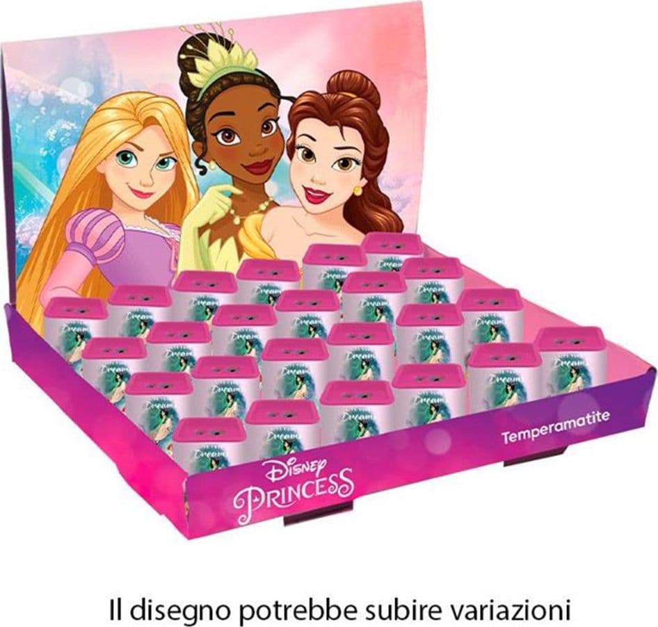 24PZ TEMPERAMATITE LATTA QUADRATO DOPPIO FORO PRINCIPESSE SCUOLA REGALI BAMBINE 961426 - 2