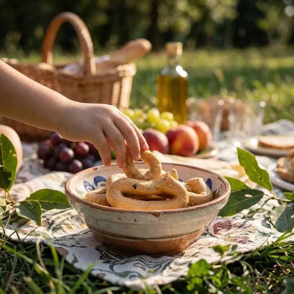 Taralli alla Pizzaiola Pugliesi da 400g. - 2