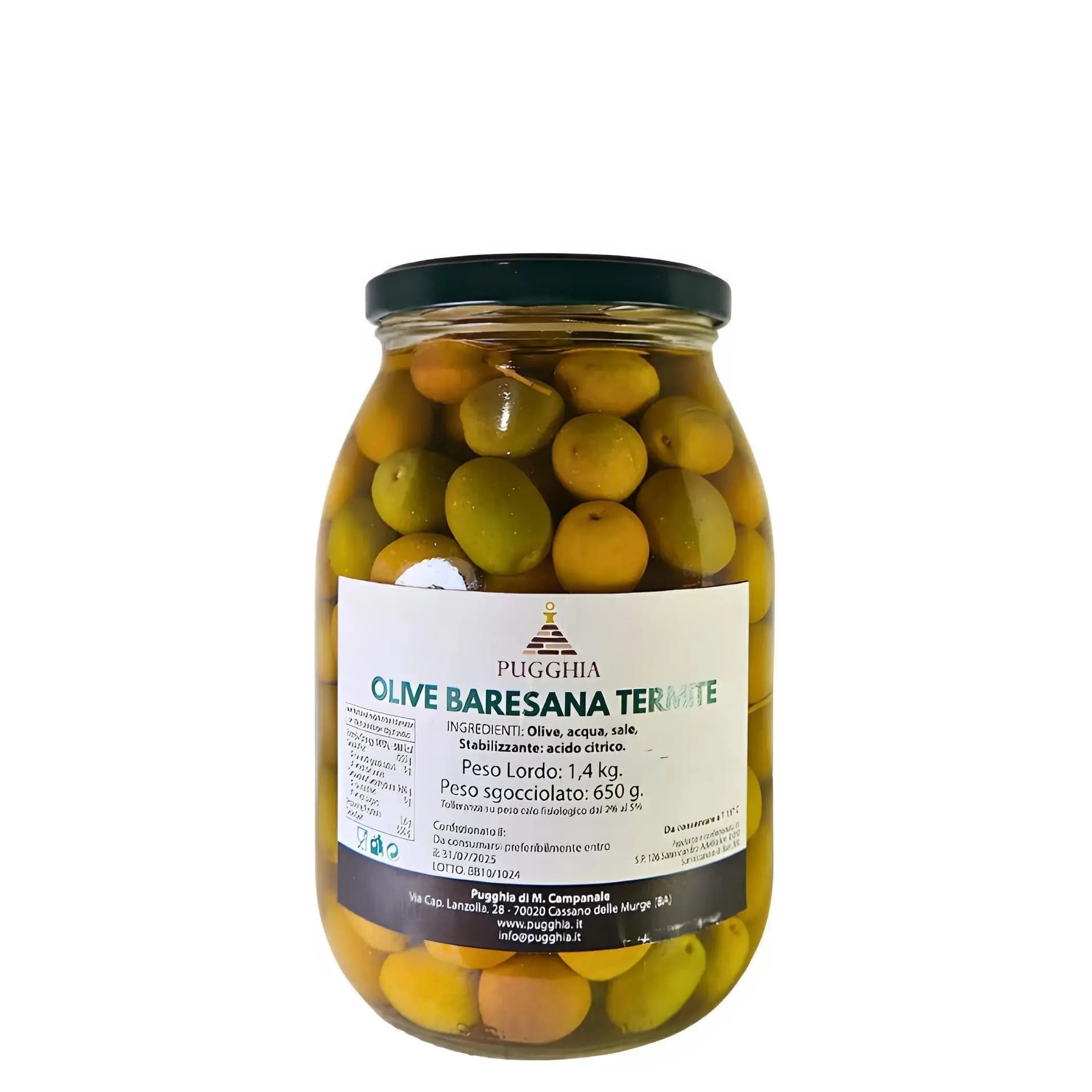 Olive in Salamoia Baresane da 1,4 kg