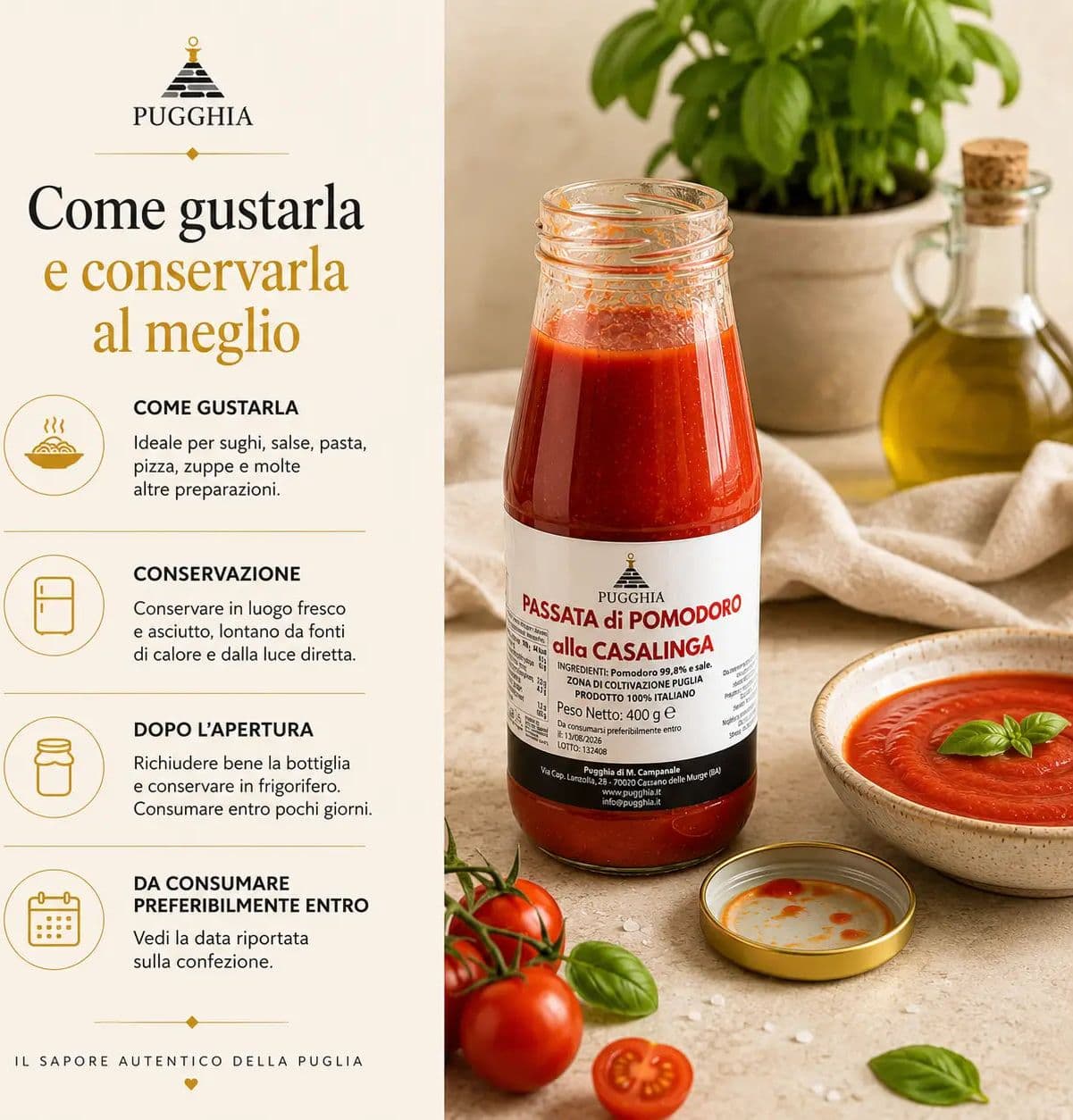 Passata di pomodoro 400 g - 5