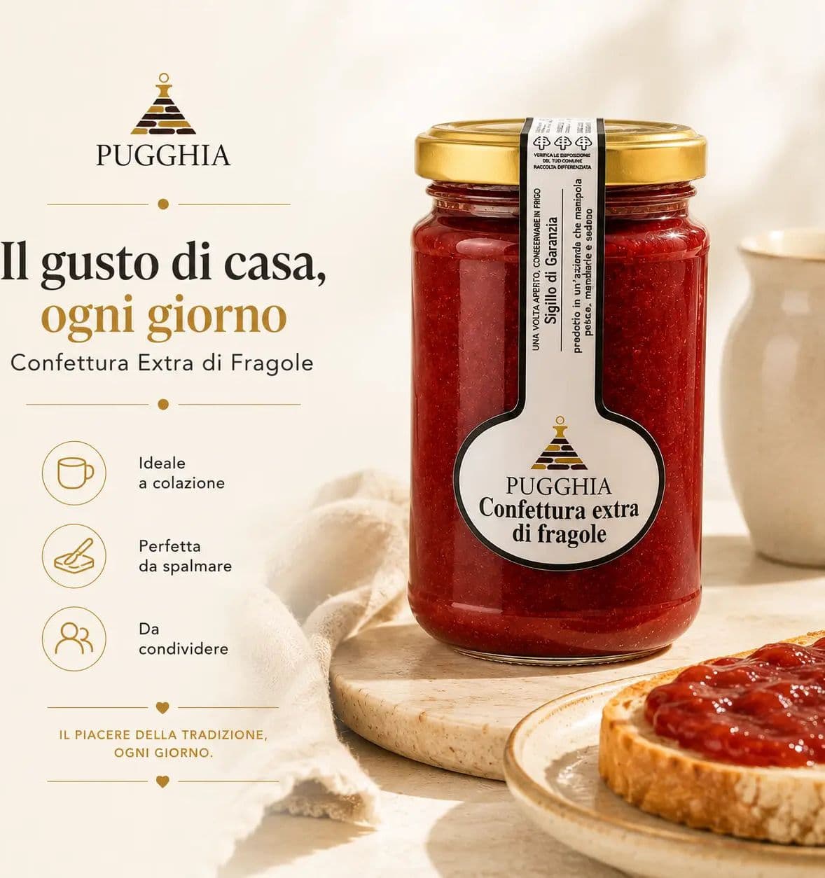 Confettura extra di Fragole 320 gr. - 4