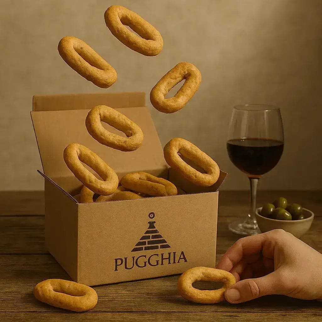 Box Regalo del Sole – Selezione 6 gusti di Taralli Pugghia