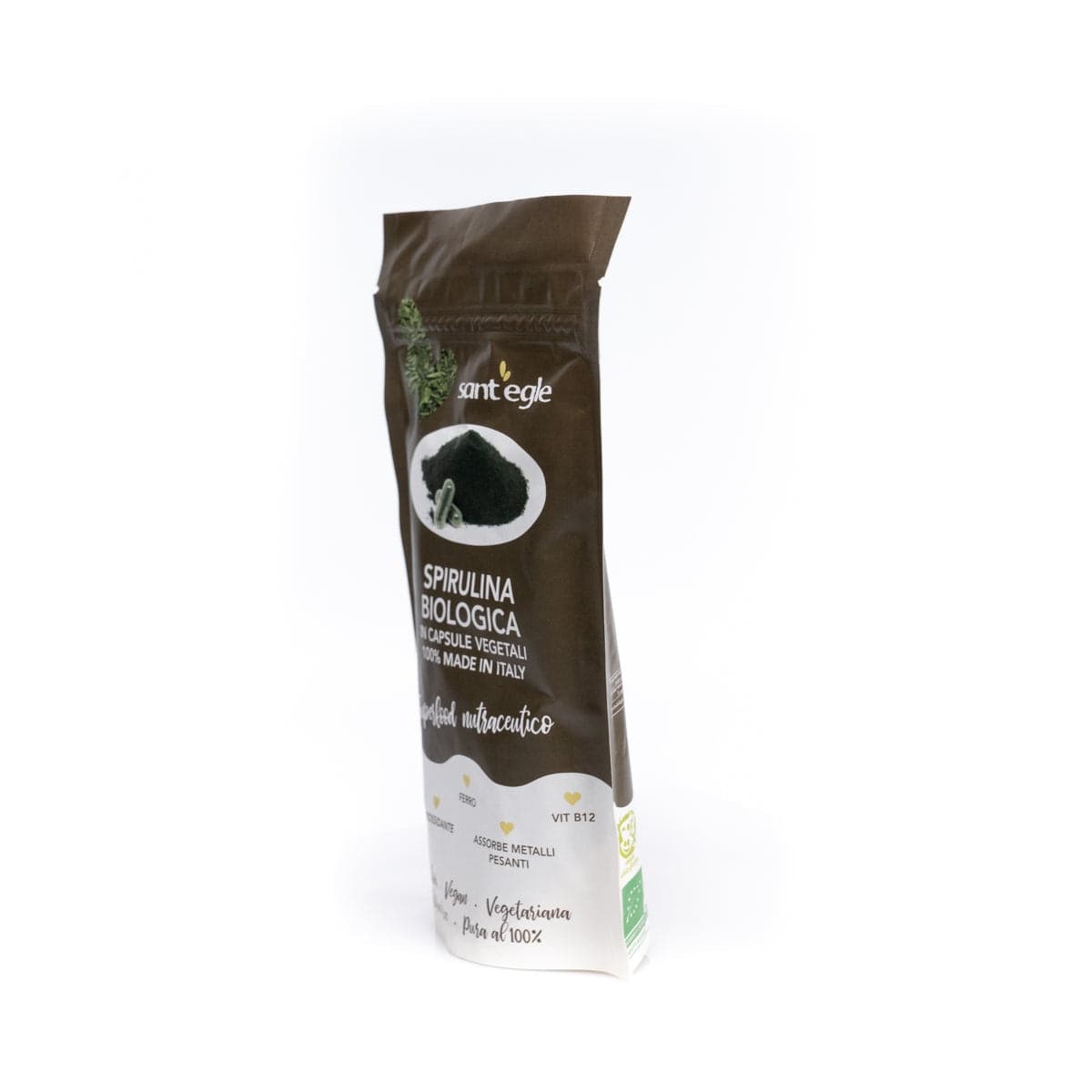 Spirulina biologica, 200 capsule da 500 mg in Spirulina Sant’Egle Shop Biologico - Sorano, commercioVirtuoso.it