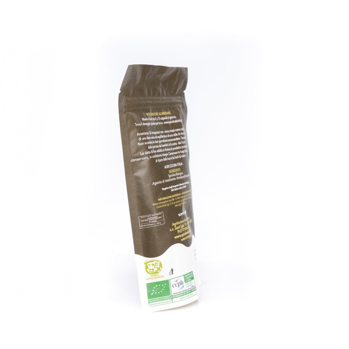 Spirulina biologica, 200 capsule da 500 mg - 22