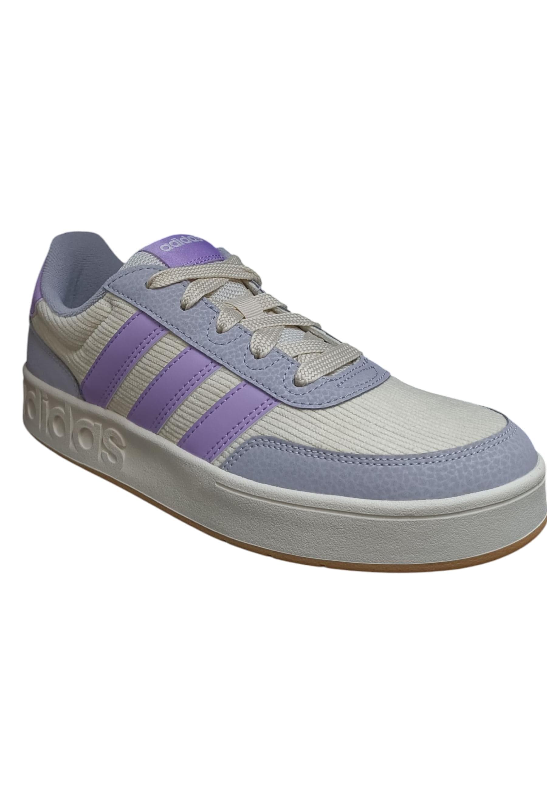 Scarpe sneakers Bambine e ragazze adidas rapid court  bianco-rosa-grigio velcro in Ballerine Scarpetteria Gica - Trani, commercioVirtuoso.it