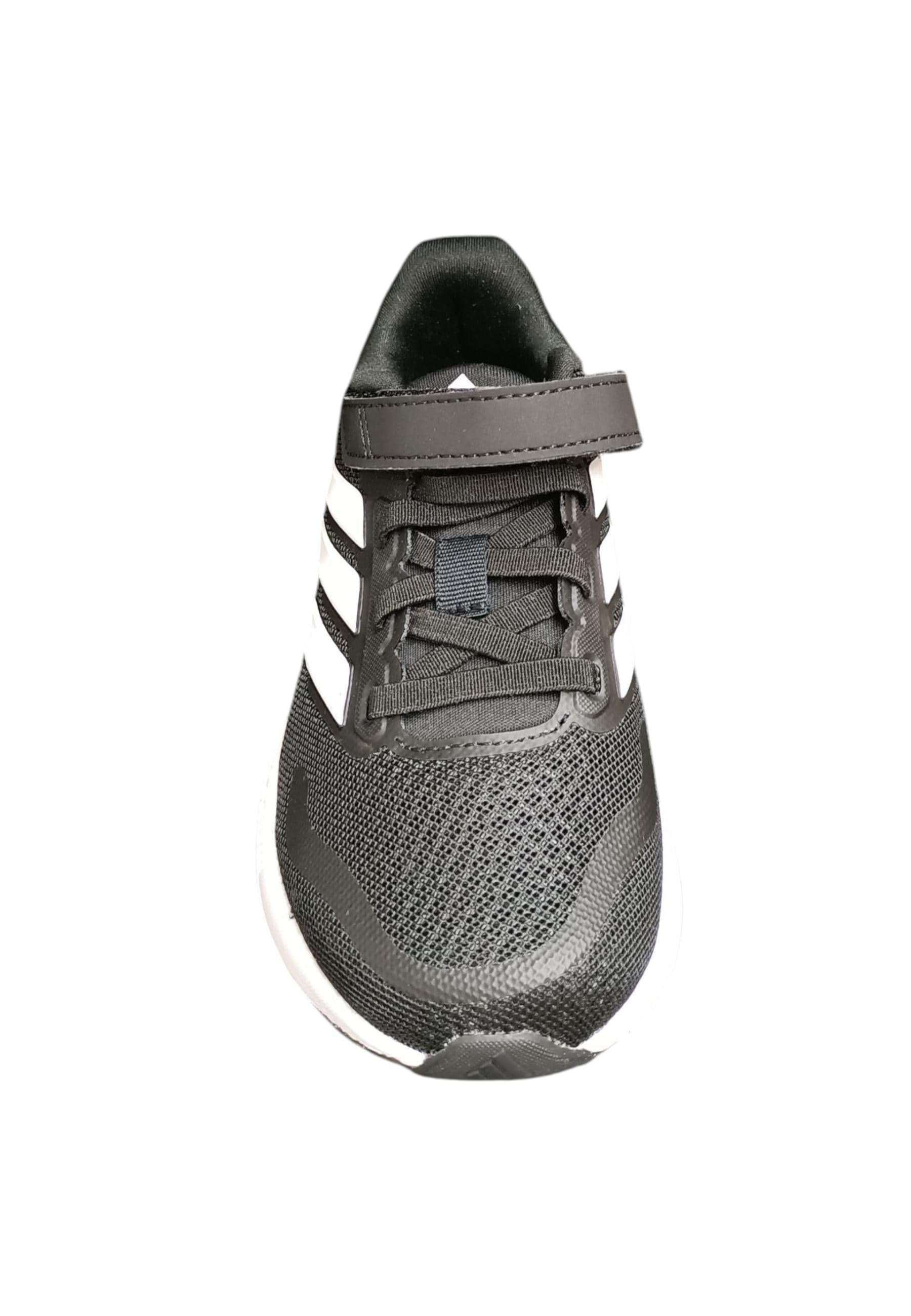 Scarpe sneakers Bambini e ragazzi adidas RUNFALCON  nero-bianco laccio elastico e velcro in Ballerine Scarpetteria Gica - Trani, commercioVirtuoso.it