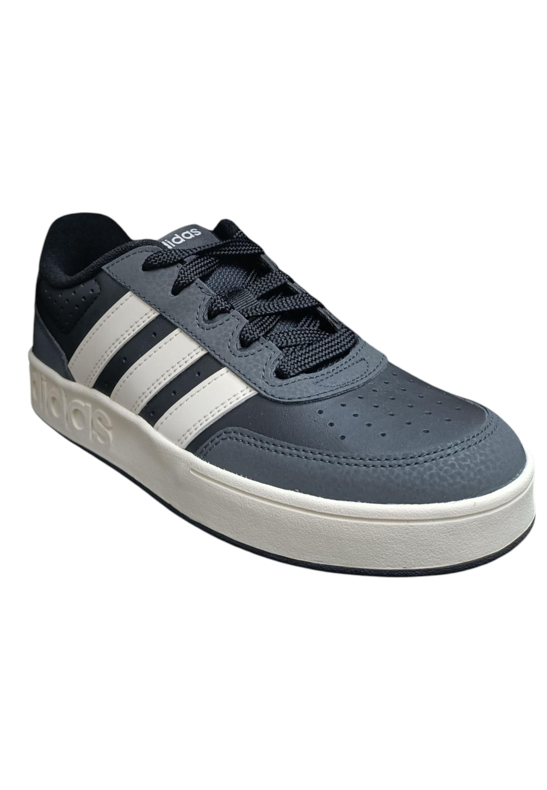 Scarpe sneakers Bambini e ragazzi adidas rapid court  nero-bianco velcro in Ballerine Scarpetteria Gica - Trani, commercioVirtuoso.it
