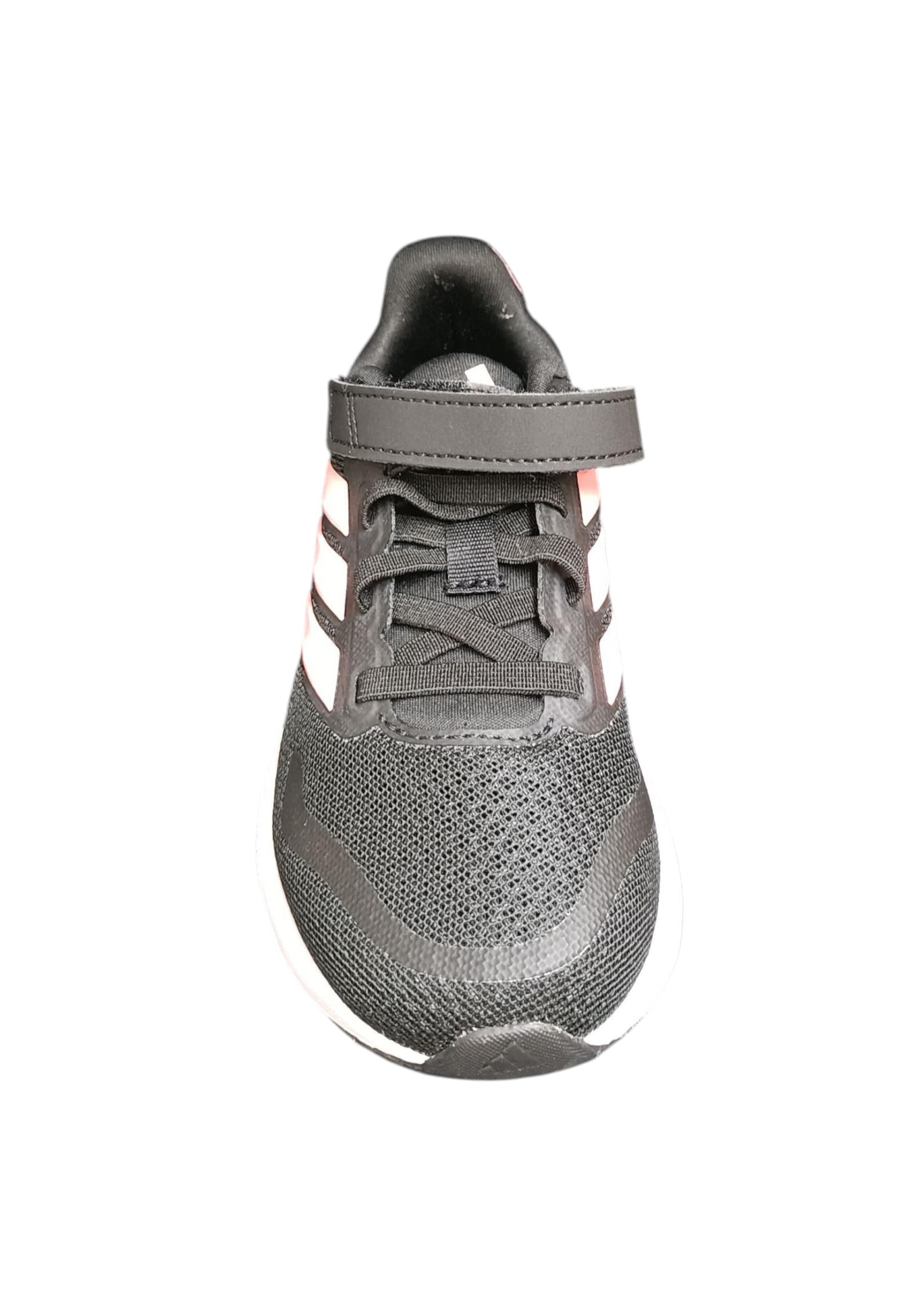Scarpe sneakers Bambine e ragazze adidas RUNFALCON  nero-bianco laccio elastico e velcro in Ballerine Scarpetteria Gica - Trani, commercioVirtuoso.it