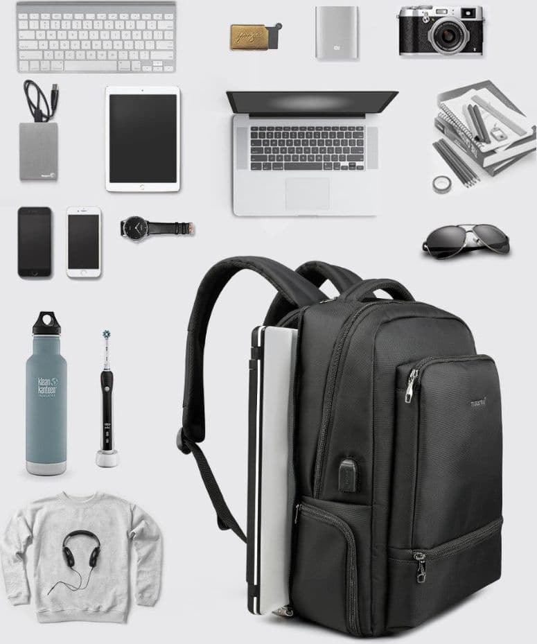 Tigernu zaino da lavoro viaggio T-B3585 nero Zaini Tigernu