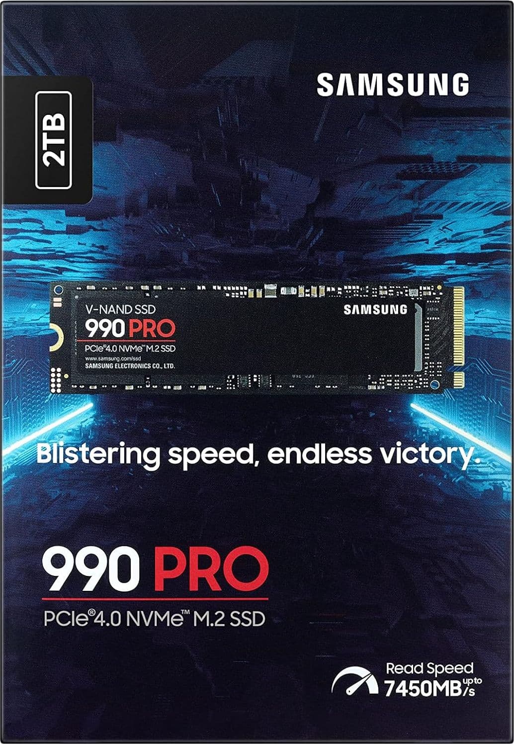 Samsung Ssd 990 Pro 2Tb Nvme M.2 Pcie Express 4.0  MZ-V9P2T0BW - 4