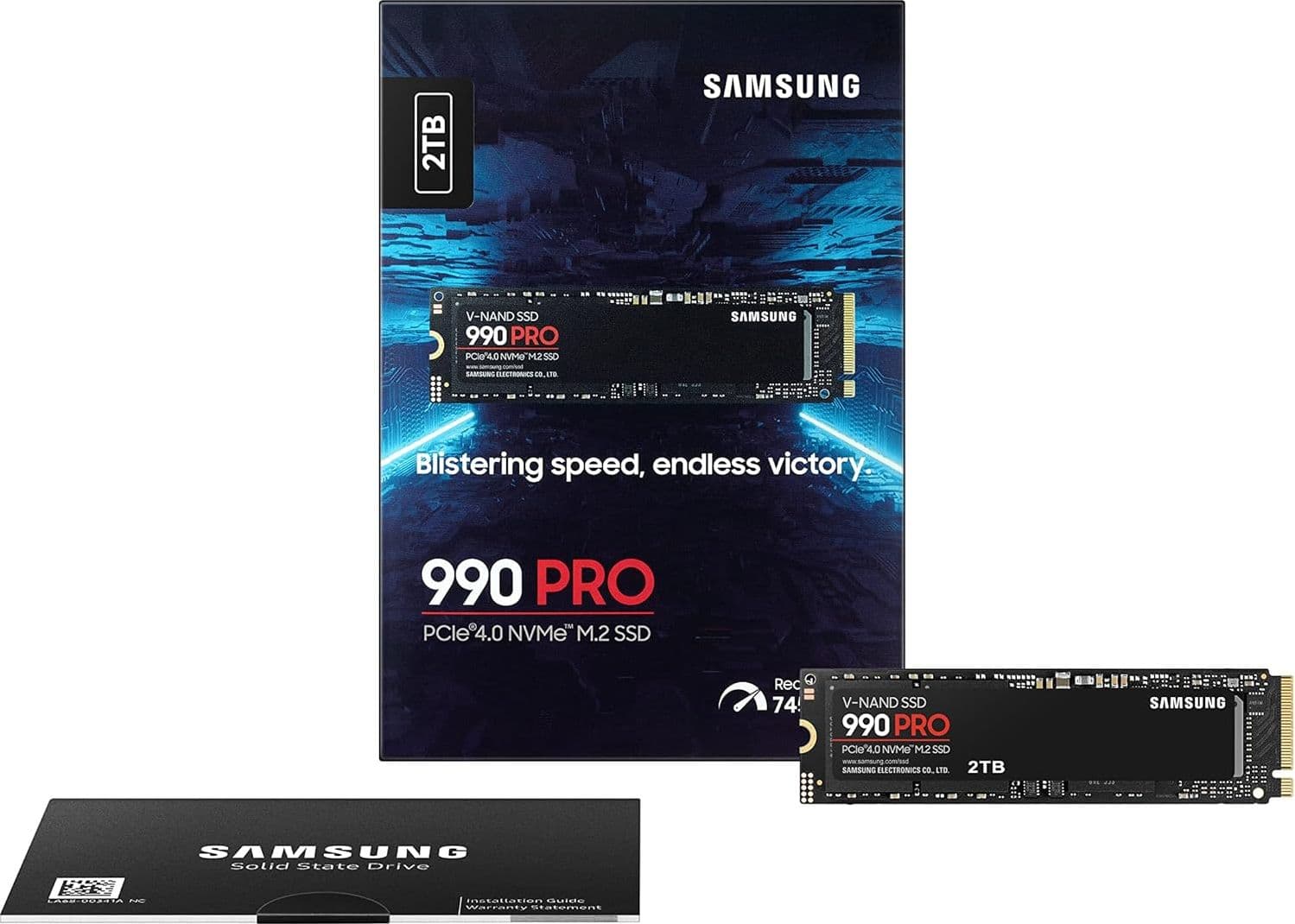 Samsung Ssd 990 Pro 2Tb Nvme M.2 Pcie Express 4.0  MZ-V9P2T0BW - 6