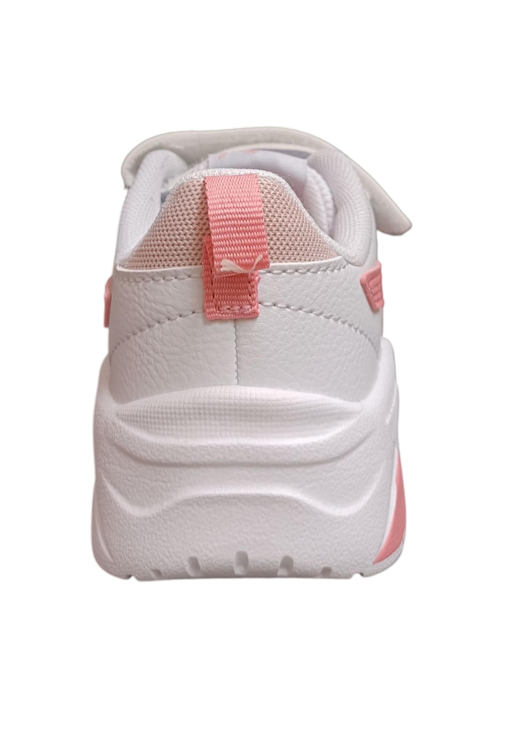 sarpe sneakers Bambine e ragazze PUMA TRINITY  bianco-rosa laccio elastico e velcro in Sneaker casual Scarpetteria Gica - Trani, commercioVirtuoso.it