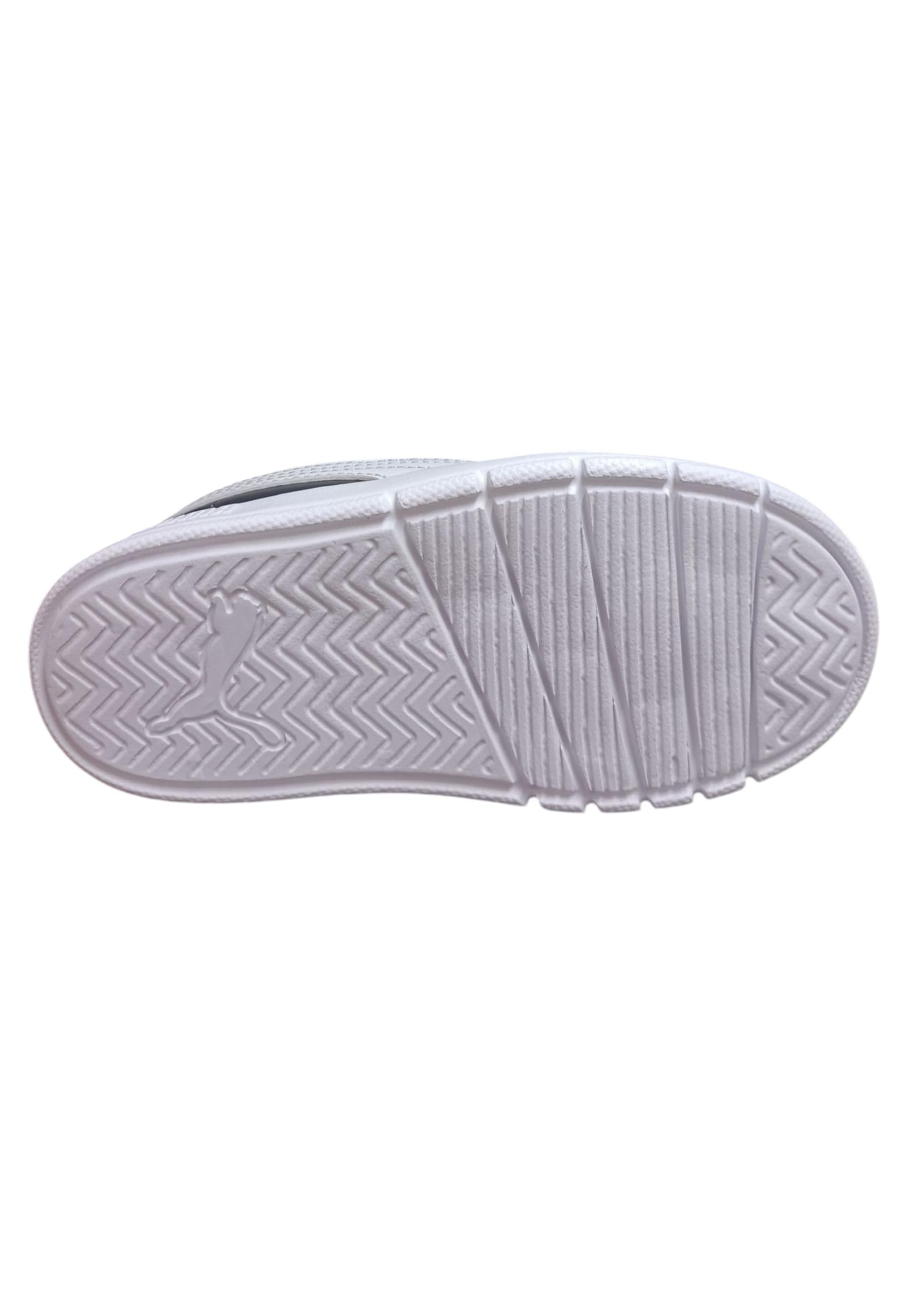 Scarpe sneakers Bambini e ragazzi PUMA COURTFLEX  nero-bianco-blue laccio elastico e velcro in Ballerine Scarpetteria Gica - Trani, commercioVirtuoso.it