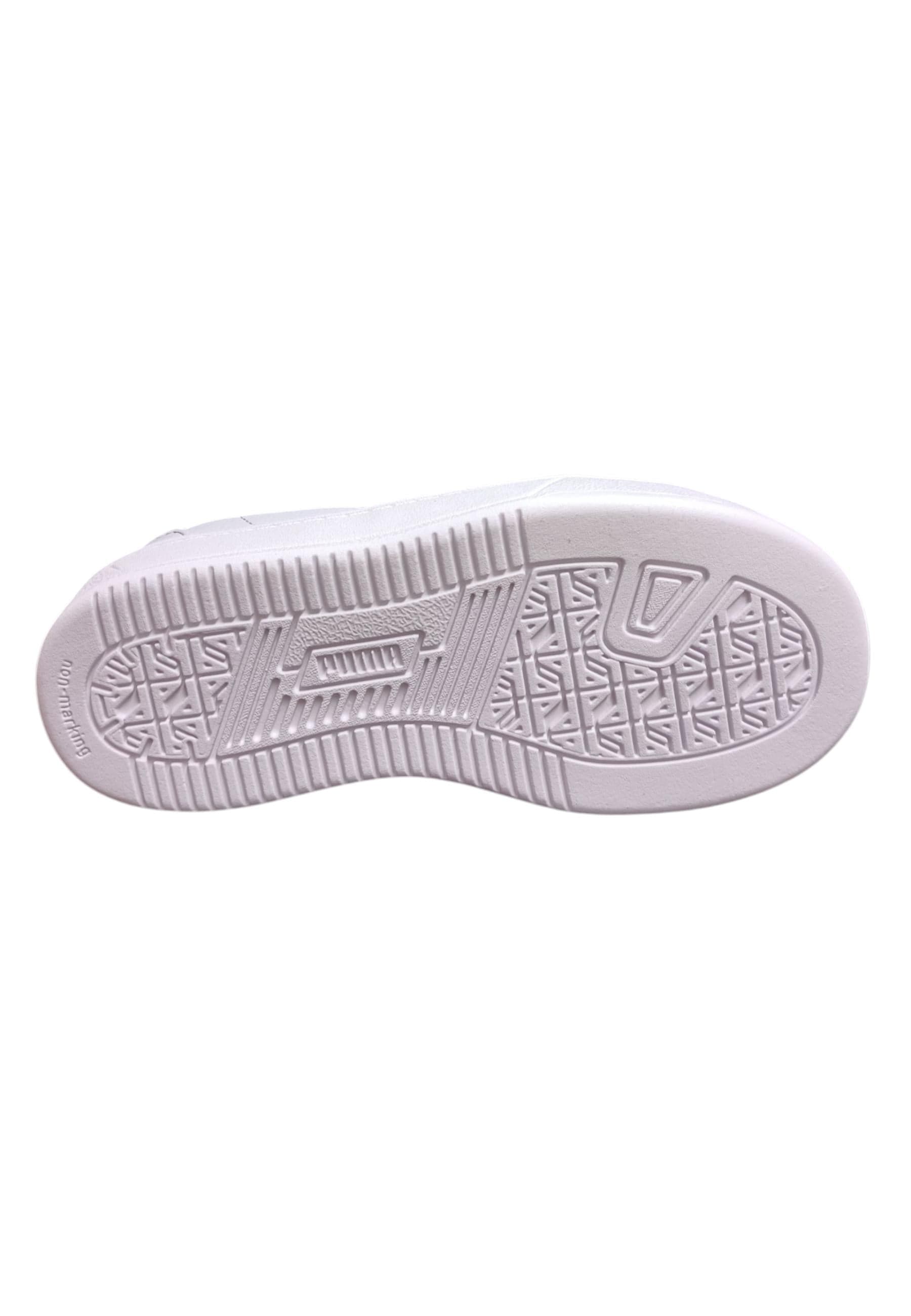 sarpe sneakers Bambini e ragazzi PUMA CAVEN  bianco-verdone laccio elastico e velcro - 5