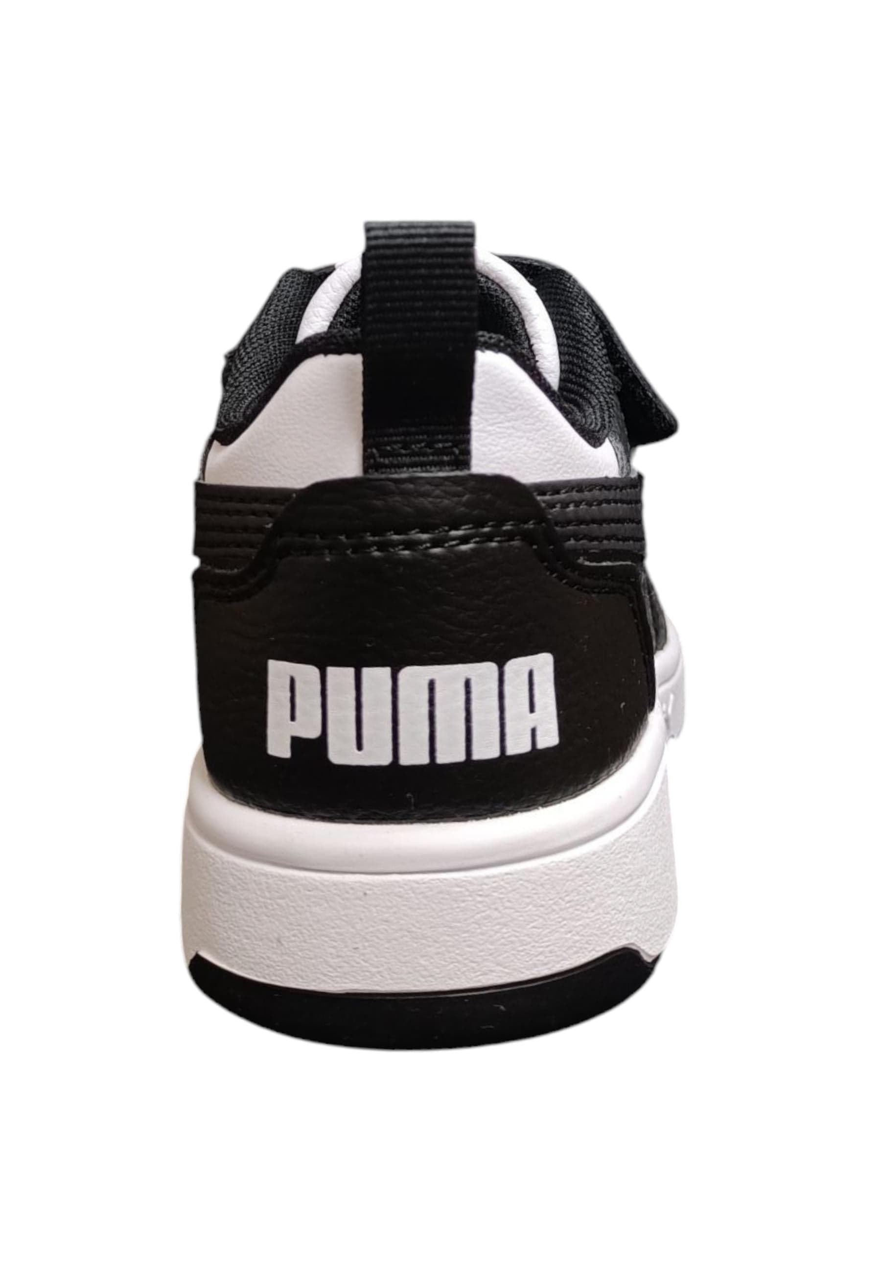 Scarpe sneakers Bambini e ragazzi PUMA REBOUND  nero-bianco laccio elastico e velcro in Ballerine Scarpetteria Gica - Trani, commercioVirtuoso.it