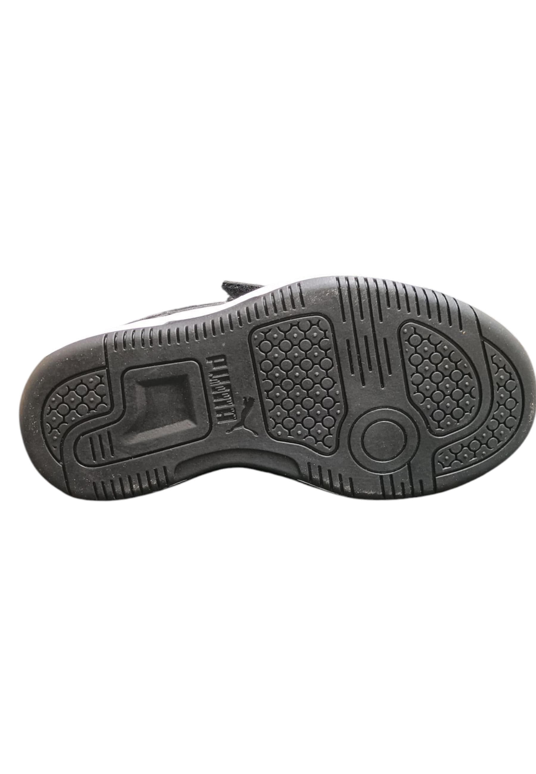 Scarpe sneakers Bambini e ragazzi PUMA REBOUND  nero-bianco laccio elastico e velcro in Ballerine Scarpetteria Gica - Trani, commercioVirtuoso.it