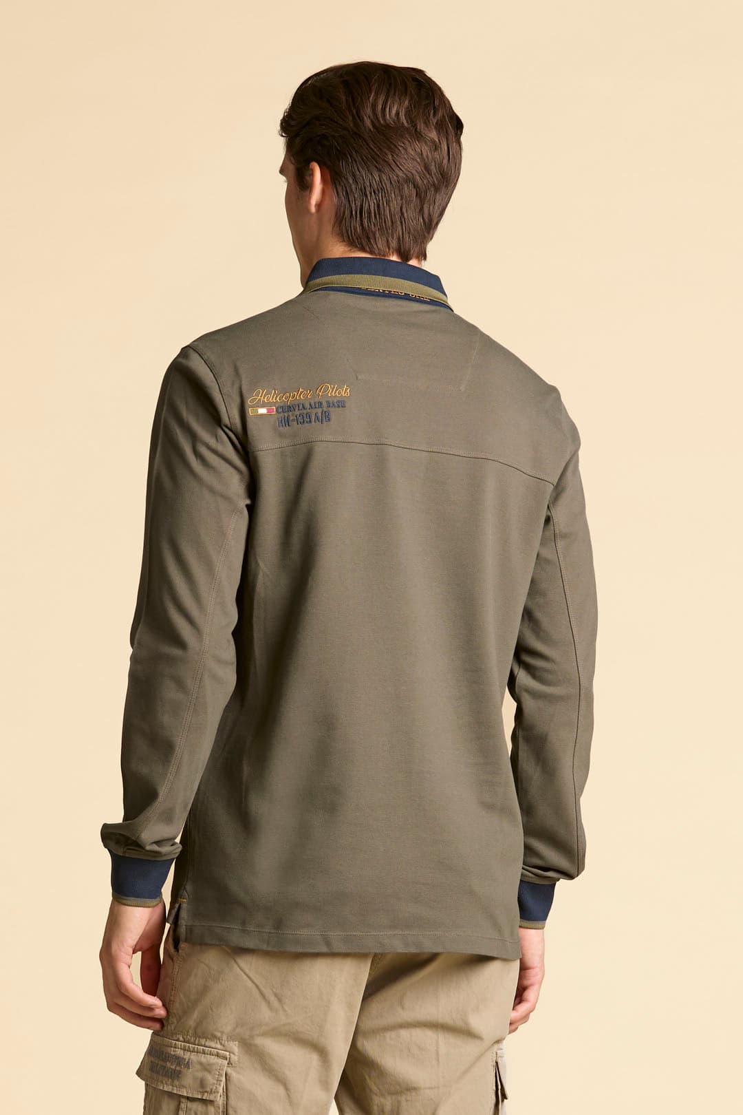Aeronautica Militare Polo manica lunga in Polo Broadway Red - Barletta, commercioVirtuoso.it