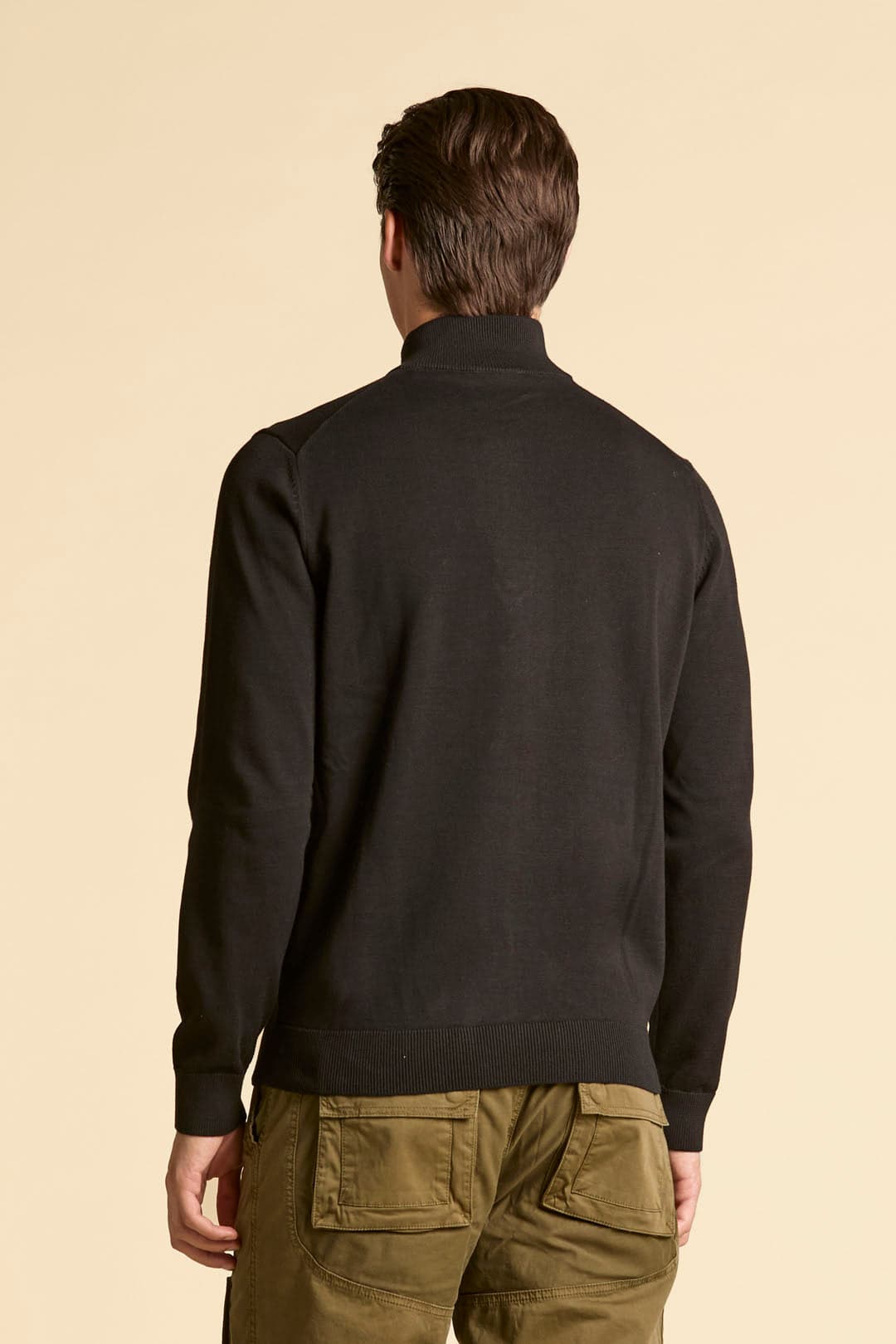 Aeronautica Militare Maglia uomo in cotone mezza zip in Maglioni Broadway Red - Barletta, commercioVirtuoso.it
